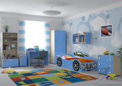 Модульная программа мебели для детской комнаты "Юниор Турбо"